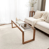 TV Furniture - TV Furniture Via Natural Wood Pine 130x40x40 cm - Dimehouse