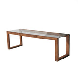 TV Furniture - TV Furniture Via Natural Wood Pine 130x40x40 cm - Dimehouse