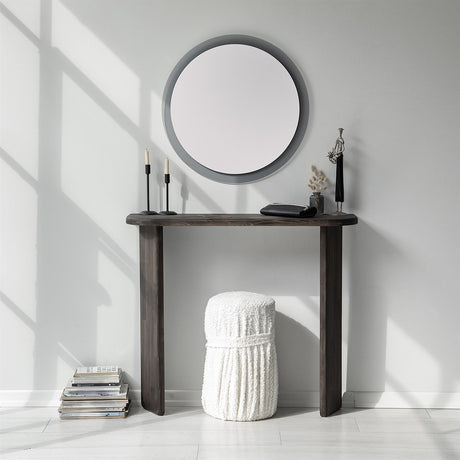 Dressing tables - Dressing table Ikigai Anthracite Wood - Dimehouse