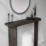 Dressing tables - Dressing table Ikigai Anthracite Wood - Dimehouse