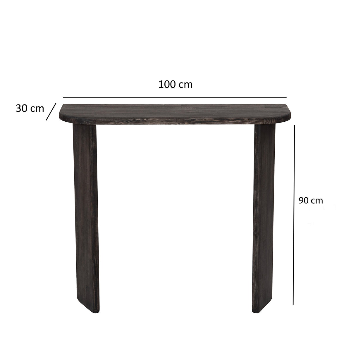 Dressing tables - Dressing table Ikigai Anthracite Wood - Dimehouse