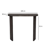 Dressing tables - Dressing table Ikigai Anthracite Wood - Dimehouse