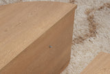 Coffee Tables - Round Coffee Table Natural 85 cm Melamine Orin - Dimehouse