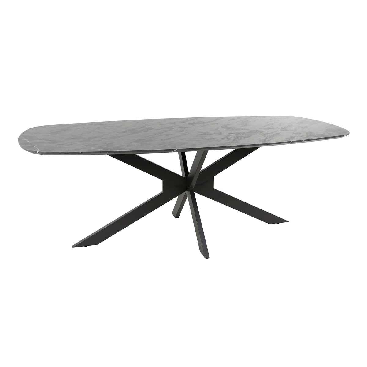Dining tables - Mysha Danish Oval Melamine dining table 215x105 cm - Dimehouse