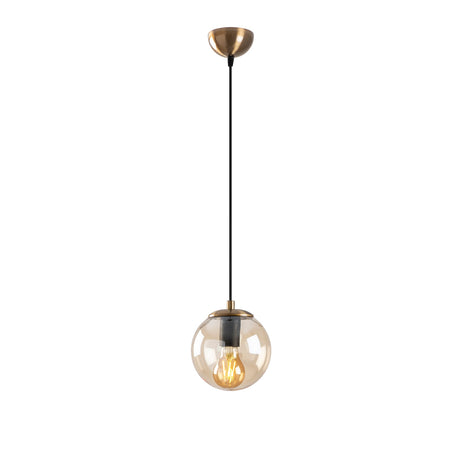 Hanging lamps - Hanging lamp Yellow Glass Comet - Dimehouse