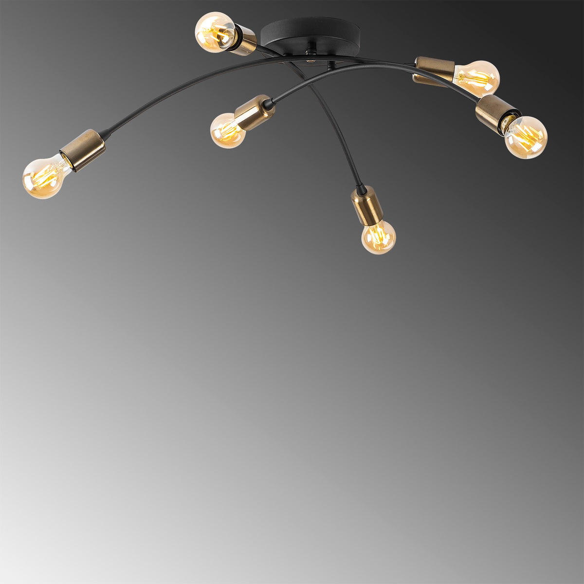 Ceiling lamps - Ceiling lamp Black Metal Zest - Dimehouse