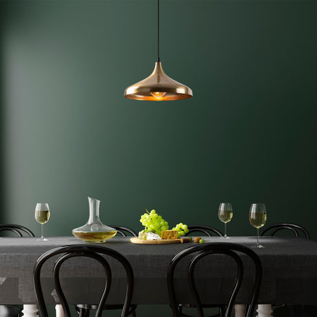 Hanging lamps - Hanging lamp Bronze-coloured Metal Eclipse - Dimehouse