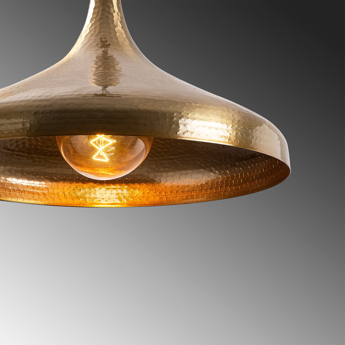 Hanging lamps - Hanging lamp Bronze-coloured Metal Eclipse - Dimehouse