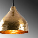 Hanging lamps - Hanging lamp Round Bronze-colored Metal Eclipse - Dimehouse