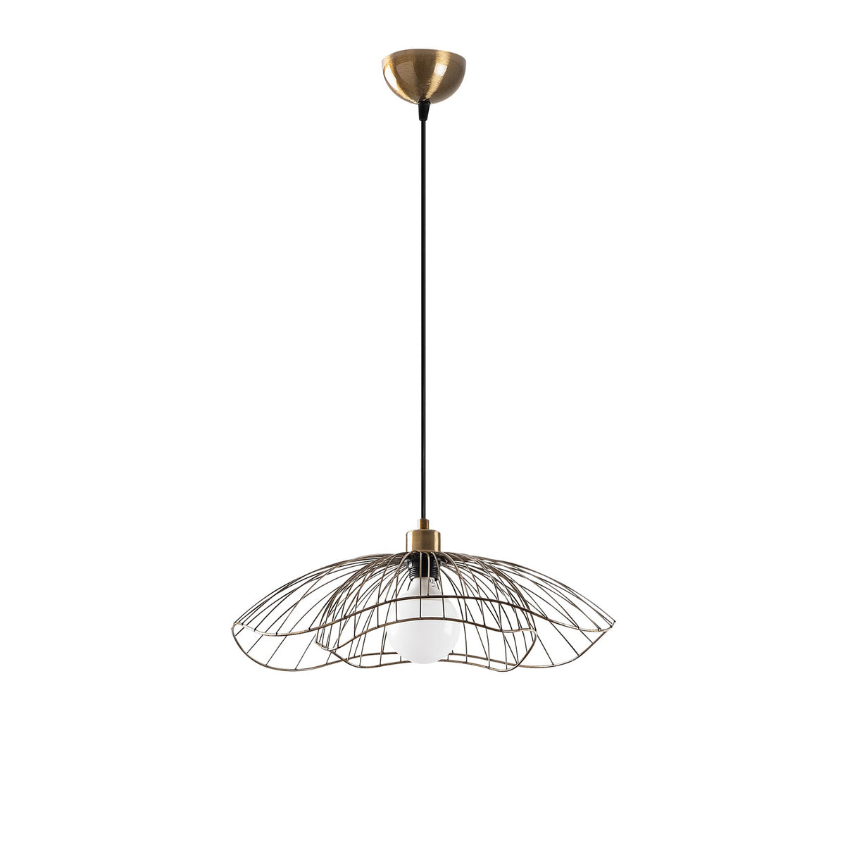 Hanging lamps - Hanging lamp Bronze-colored Metal Twilight - Dimehouse