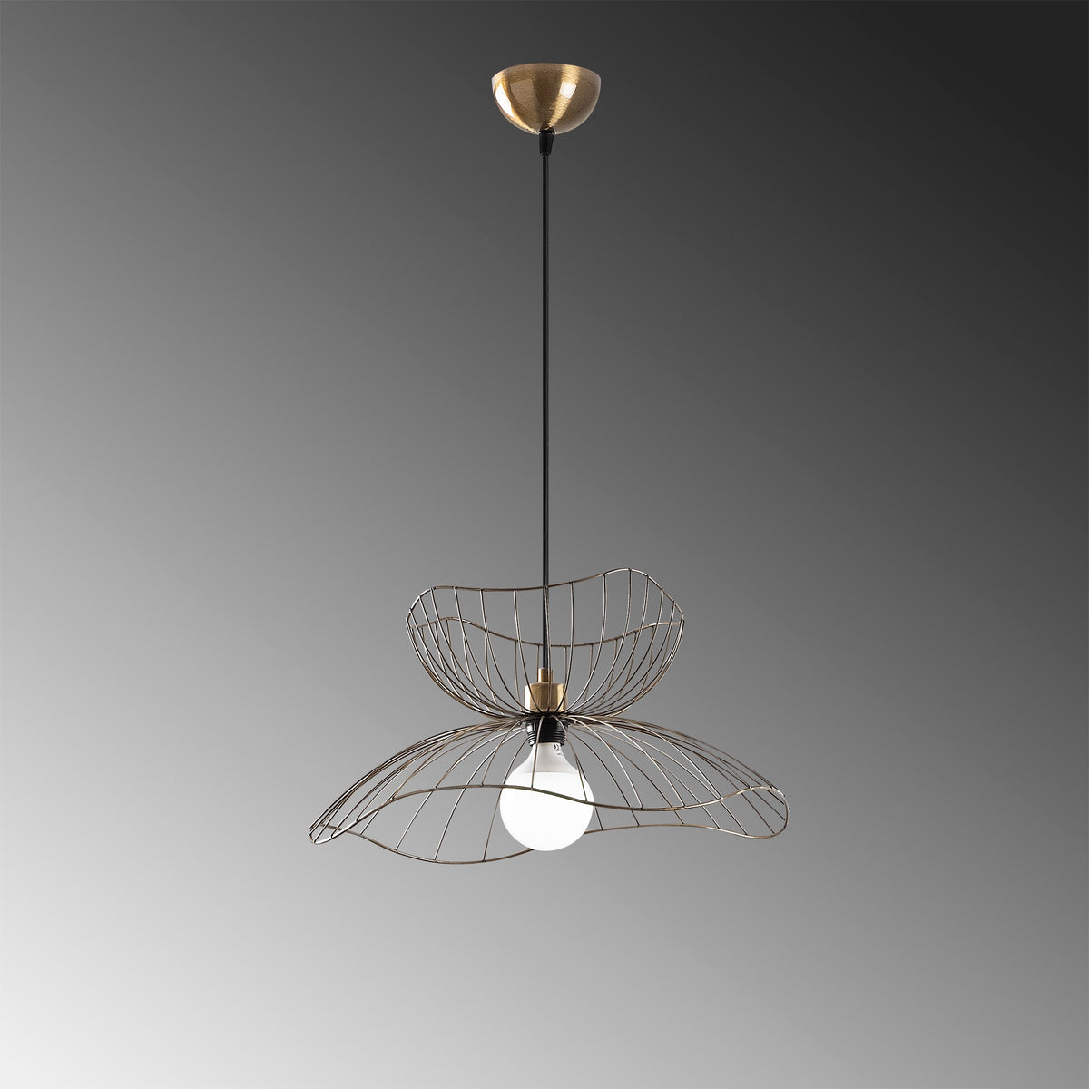 Hanging lamps - Hanging lamp Bronze-colored Metal Twilight - Dimehouse
