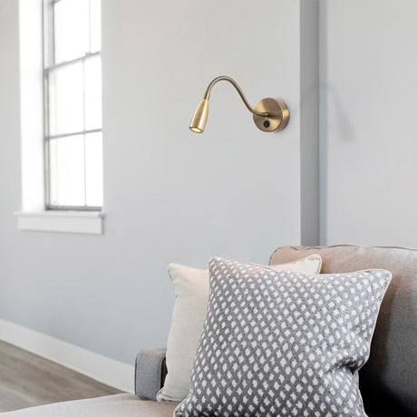 Wall lamps - Wall lamp 1 - light Bronze-colored Metal Veridia - Dimehouse