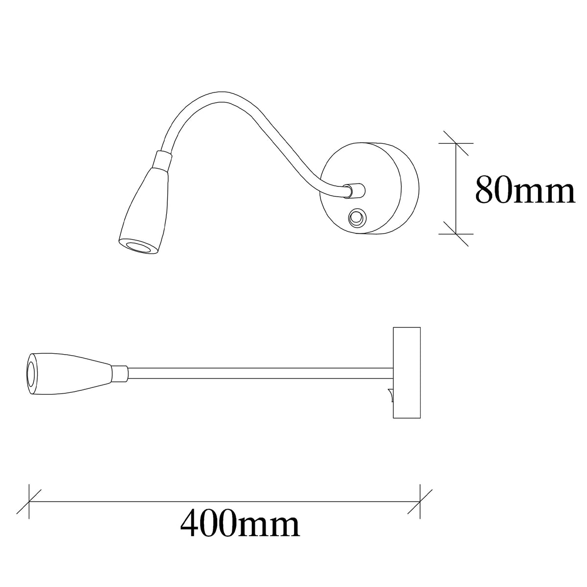 Wall lamps - Wall lamp 1 - light Bronze-colored Metal Veridia - Dimehouse