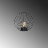 Wall lamps - Wall lamp Black Metal Arbor - Dimehouse