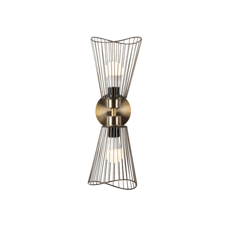 Wall lamps - Wall lamp Bronze-colored Metal Void - Dimehouse