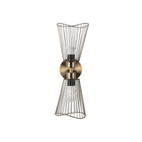 Wall lamps - Wall lamp Bronze-colored Metal Void - Dimehouse