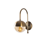 Wall lamps - Wall lamp Bronze-colored Glass Carina - Dimehouse