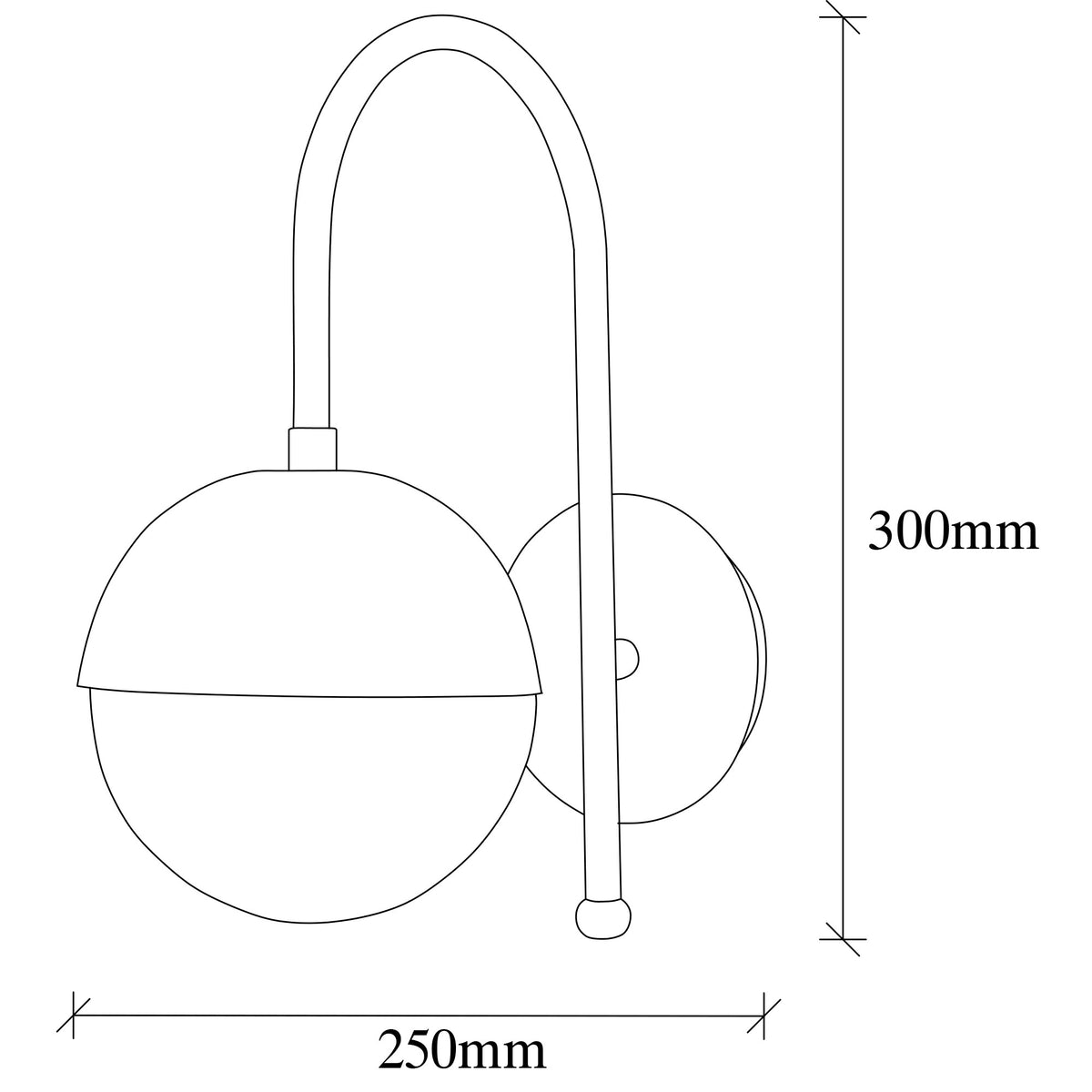 Wall lamps - Wall lamp Bronze-colored Glass Carina - Dimehouse