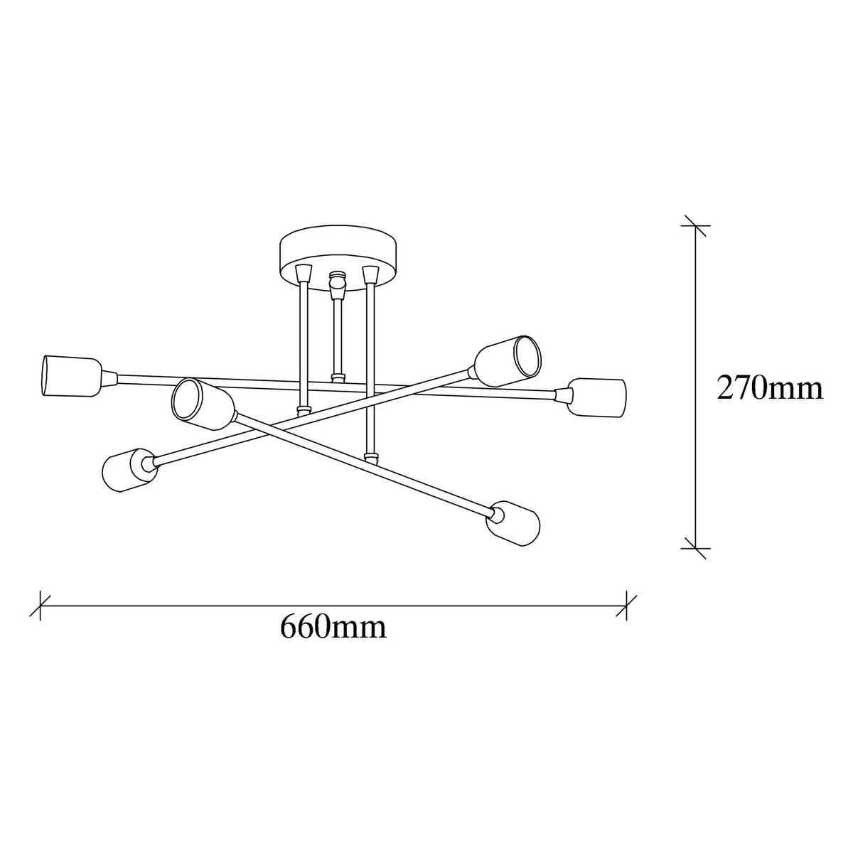 Ceiling lamps - Ceiling lamp Black Metal Jade - Dimehouse