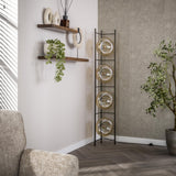 Floor lamps - Floor lamp Sola 4 - light Amber Glass 168 cm - Dimehouse