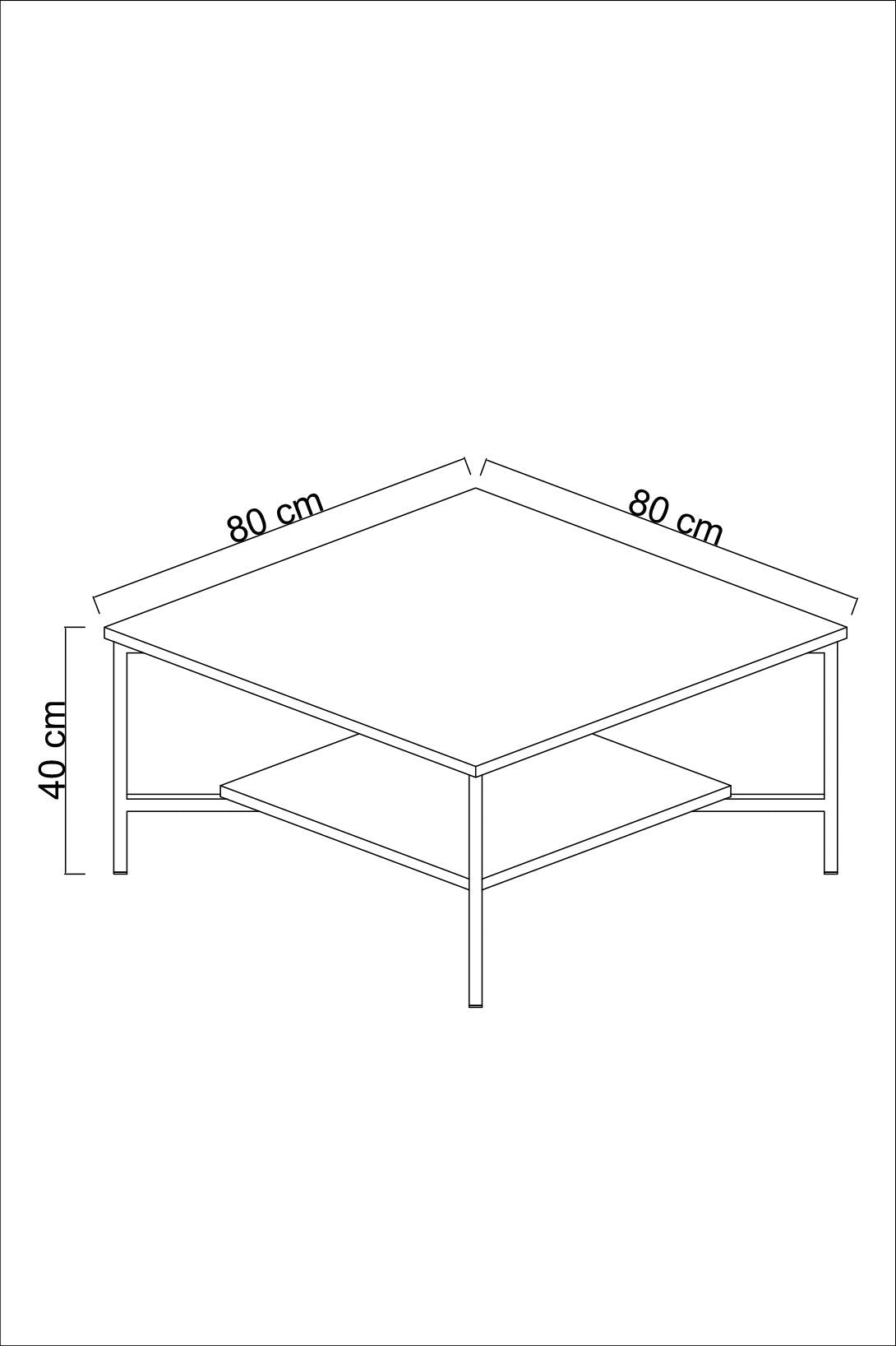 Furniture sets - Furniture set White - Gold - Gold Line - Coffee table + TV Furniture - Dimehouse