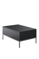 Furniture Sets - Furniture Set Anthracite Lord - Coffee Table + TV Furniture + Sideboard - Silver Frame - Dimehouse
