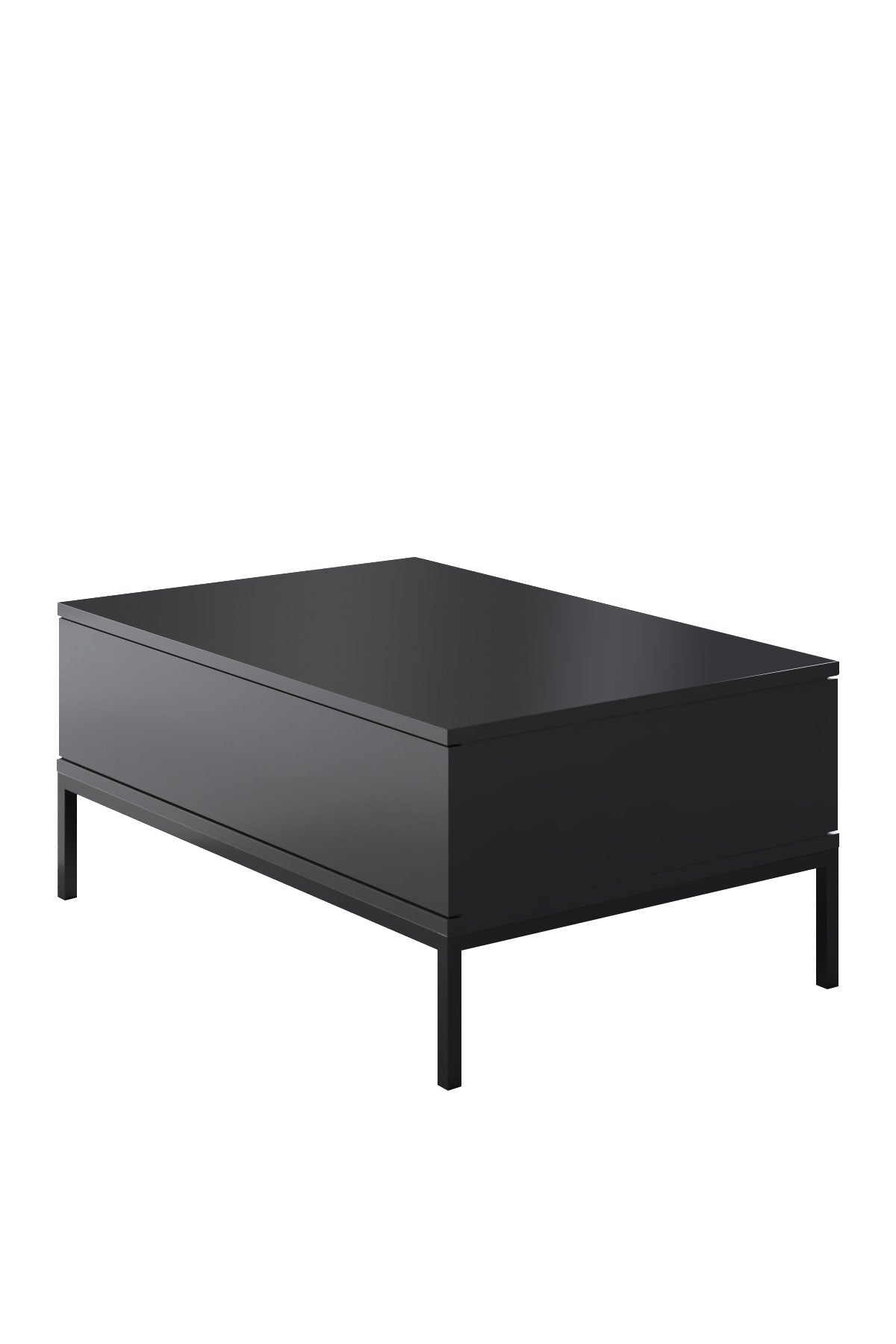 Furniture Sets - Furniture Set Anthracite Lord - Coffee Table + TV Furniture + Sideboard - Black Frame - Dimehouse
