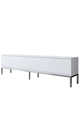 Furniture Sets - Furniture Set White Lord - Coffee Table + TV Furniture + Sideboard - Silver Frame - Dimehouse