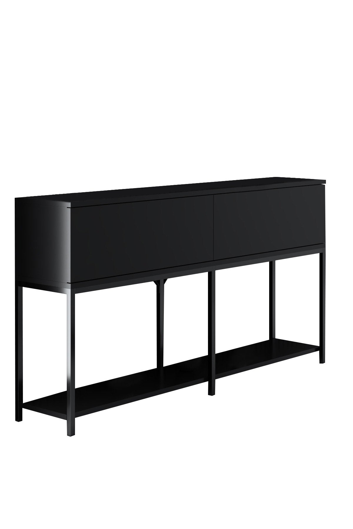 Furniture Sets - Furniture Set Black Lord - Coffee Table + TV Furniture + Dresser - Black Frame - Dimehouse