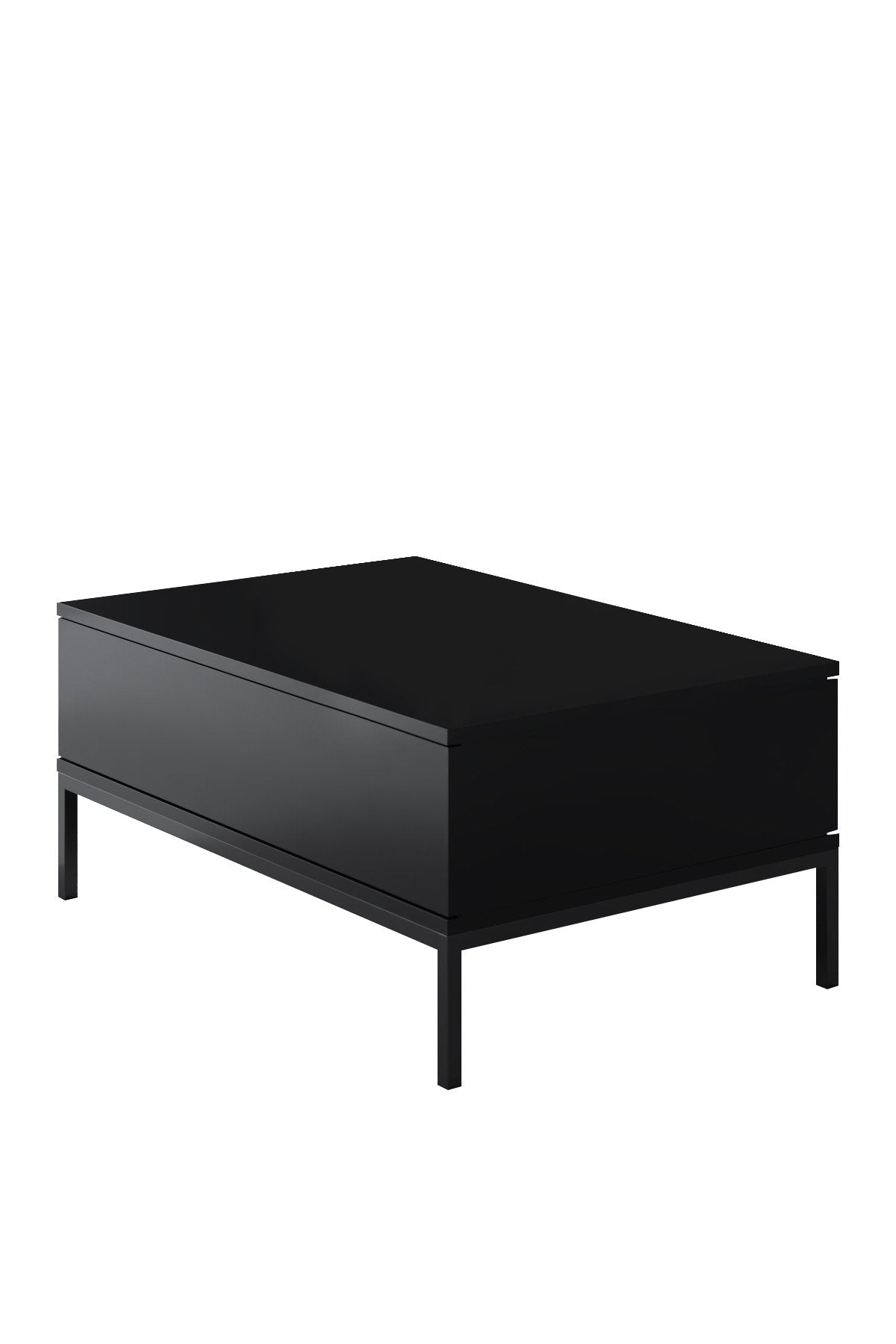 Furniture Sets - Furniture Set Black Lord - Coffee Table + TV Furniture + Dresser - Black Frame - Dimehouse