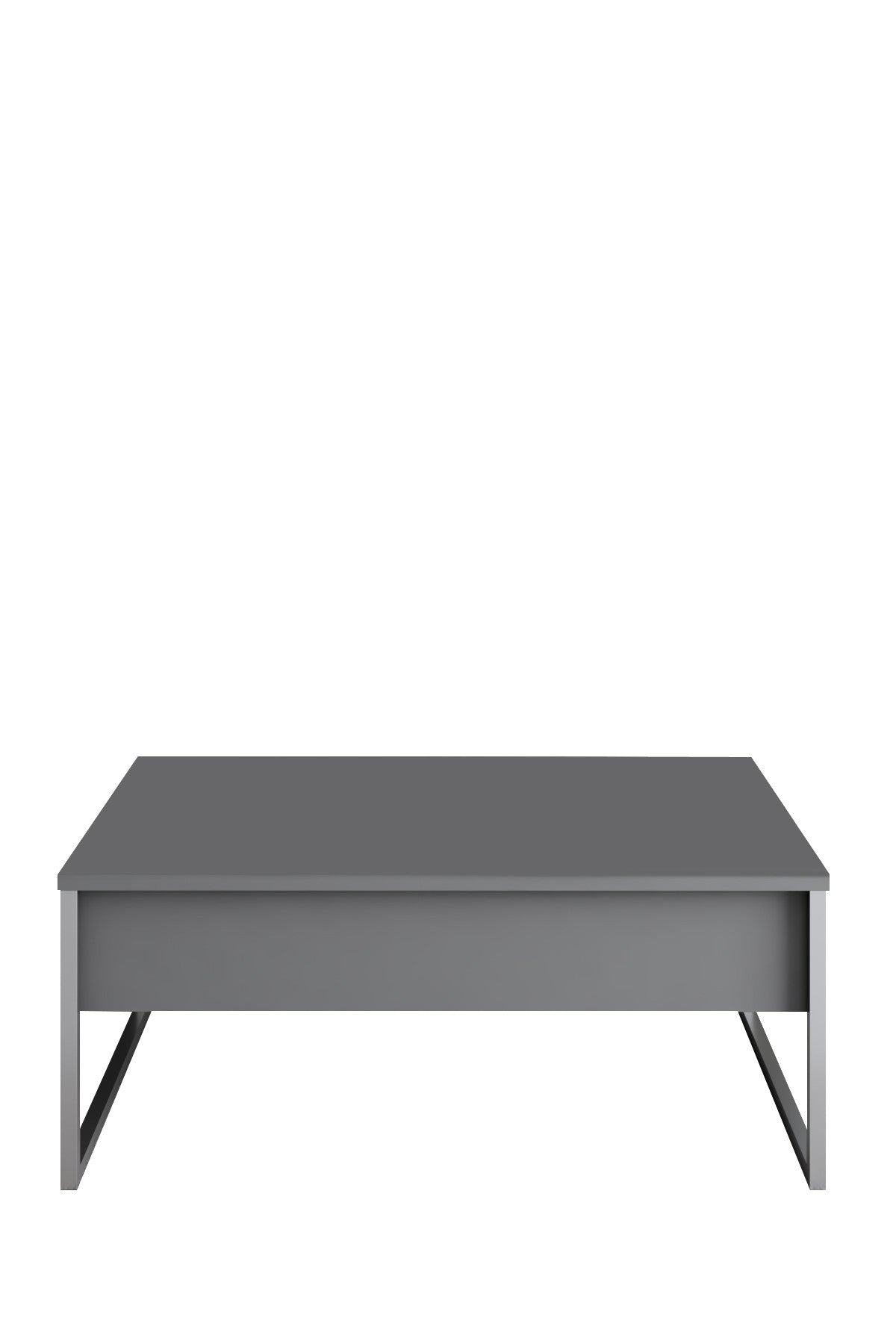 Furniture Sets - Furniture Set Anthracite Luxury - Coffee Table + TV Furniture + Sideboard - Silver Frame - Dimehouse