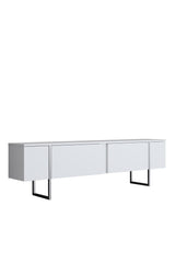 Furniture sets - Furniture set White Luxury - Coffee table + TV Furniture + Dresser Luxury - Silver Frame - Dimehouse