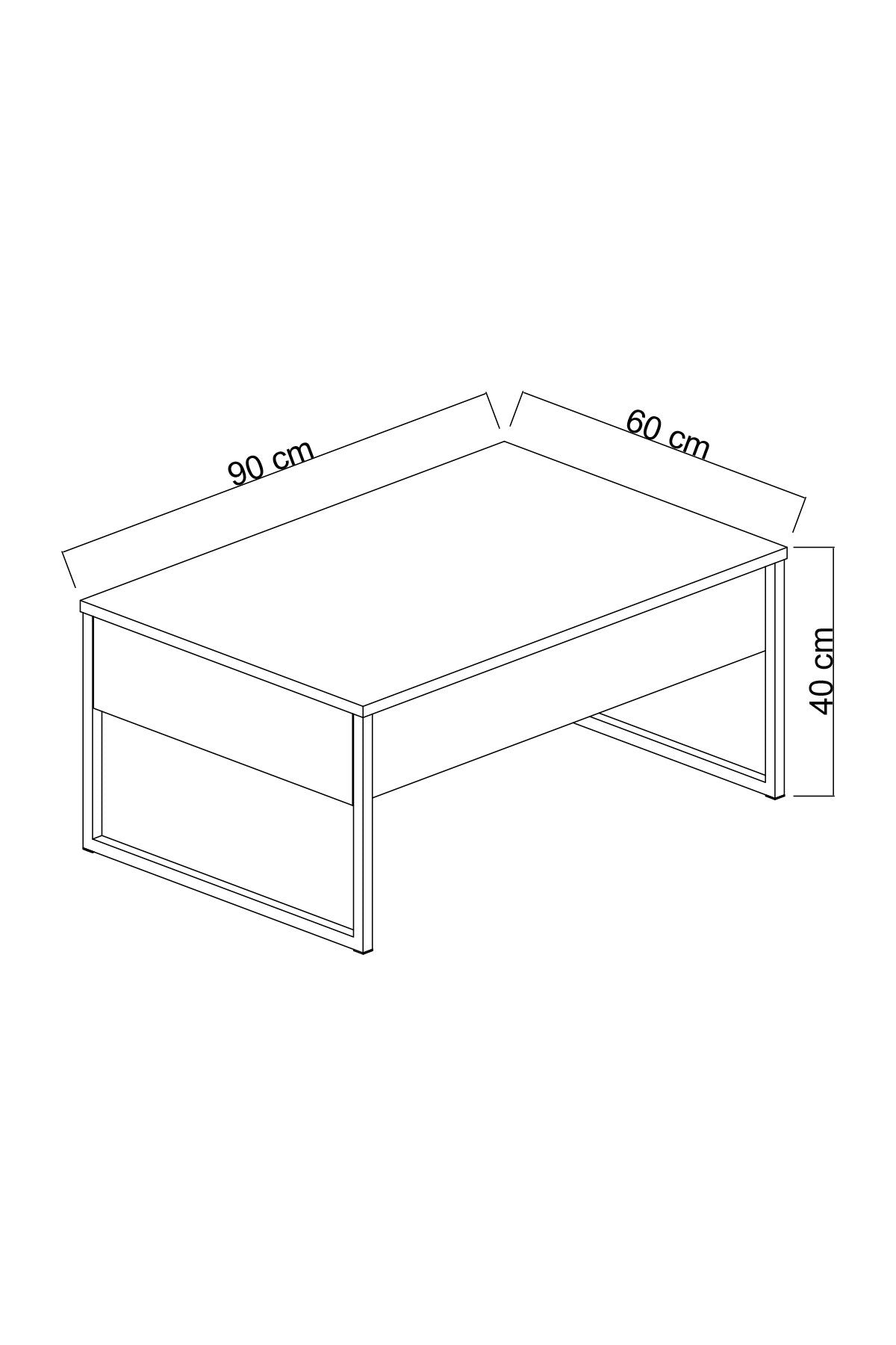 Furniture sets - Furniture set Travertine Luxury - Coffee table + TV Furniture + Dresser Luxury - Black Frame - Dimehouse