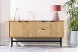 Dressers - Dresser Mango wood Zayn 170x40x82 cm - Dimehouse