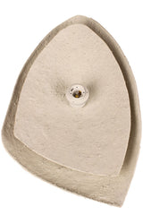 BK220 Cream White Carbon Concrete Cap