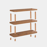 Wall cabinets - Wall cabinet Step Atlantic Pine Melamine 80x75x28 cm - Dimehouse
