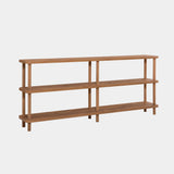 Wall cabinets - Wall cabinet Zen Atlantic Pine Melamine 180x74.9x35 cm - Dimehouse