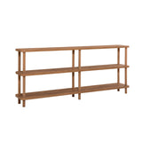 Wall cabinets - Wall cabinet Zen Atlantic Pine Melamine 180x74.9x35 cm - Dimehouse