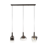 Hanging lamps - Hanging lamp Nexus 3 - light Black Metal 105 cm - Dimehouse