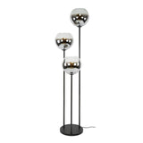 Floor lamps - Modern Floor Lamp Arvo 3 - light black with metal shade - Dimehouse
