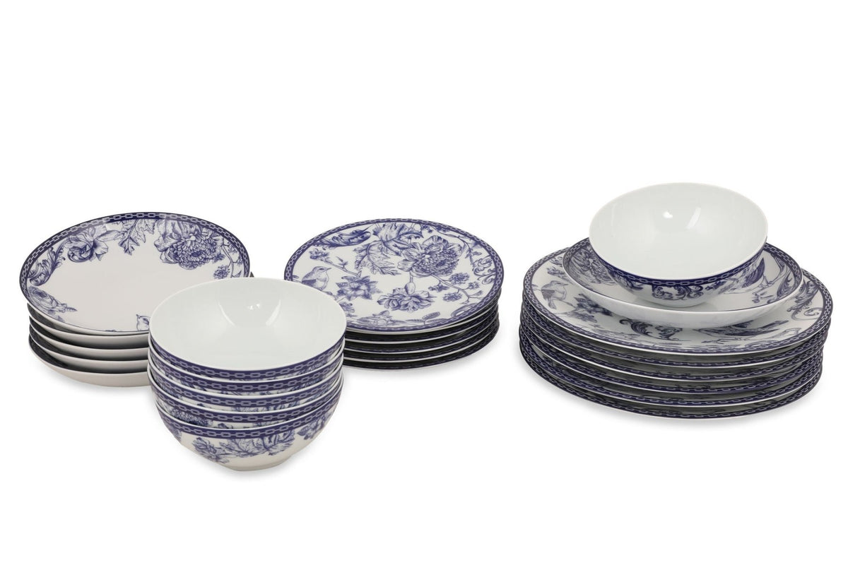 ZG24Y2420939016 Blue White 100% PORCELAIN