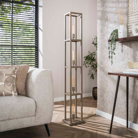 Floor lamps - Design floor lamp Ardon 4 - light Beige 160 cm - Dimehouse