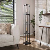 Floor lamps - Industrial floor lamp Ardon 4 - light Black metal - Dimehouse