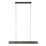 Hanging lamps - Hanging lamp Zavi 120 cm mesh black - Dimehouse