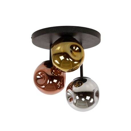 Ceiling lamps - Ceiling lamp Ada 3 - light Colored Glass - Dimehouse