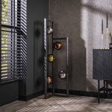 Floor lamps - Industrial Floor Lamp Ada 5 - light Colored Glass Corner - Dimehouse