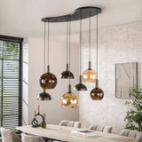 Hanging lamps - Cluster Hanging lamp Sienna 7 - light Brown - Dimehouse