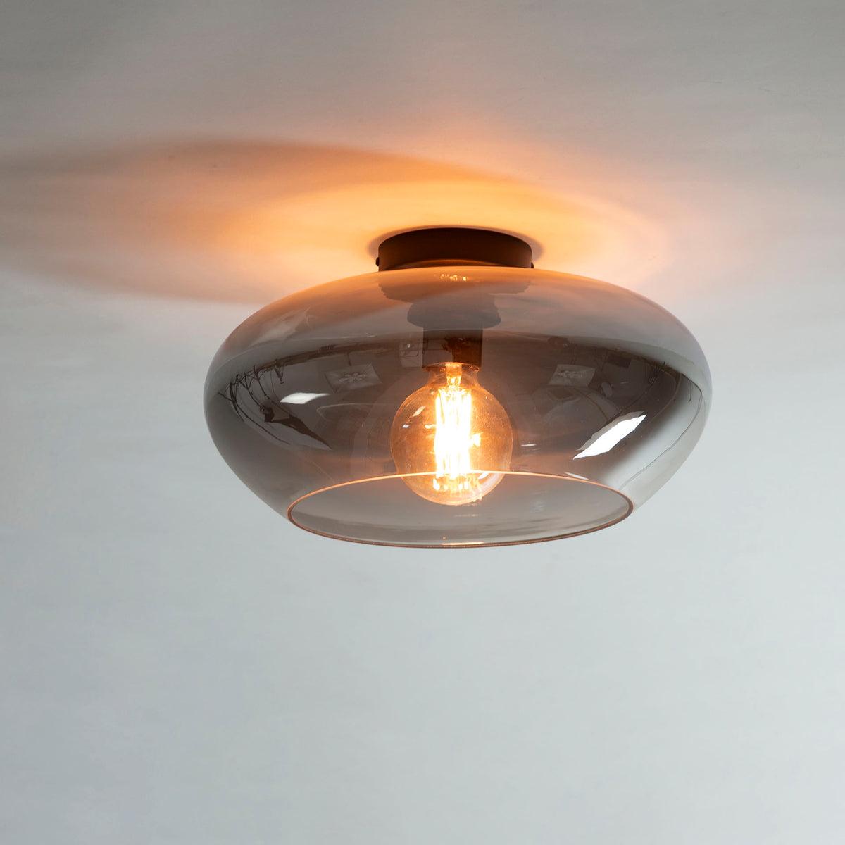 Ceiling lamps - Ceiling lamp Phil 1 - light chrome glass - Dimehouse