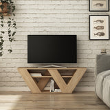 TV Furniture - TV Furniture Pipralla Oak Melamine 110x40x30 cm - Dimehouse