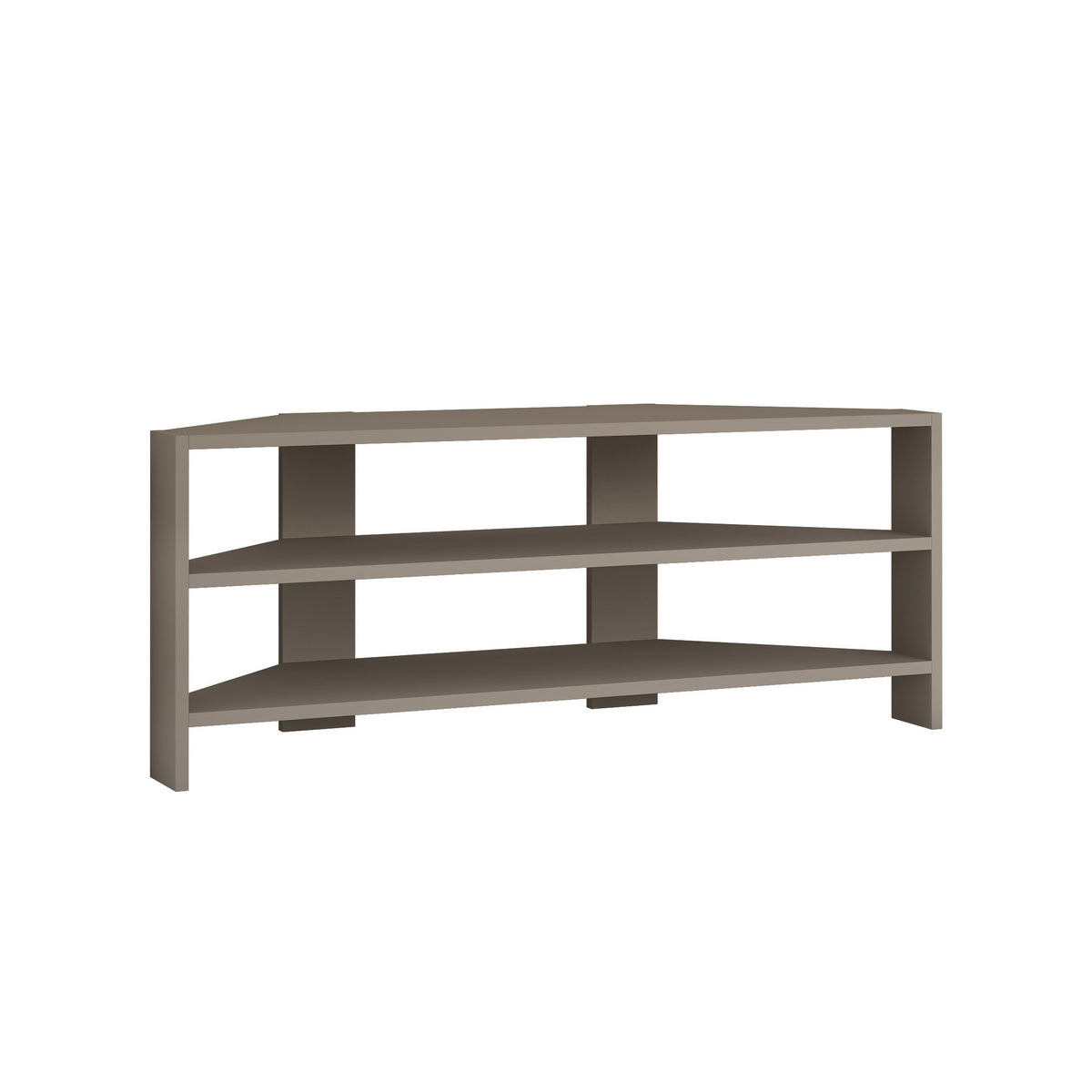TV Furniture - TV Furniture Thales Mocha Melamine 114x45x36 cm - Dimehouse